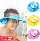 Adjustable Baby Shower Cap – Soft Hair Wash Hat for Kids | Tear-Free Bathing & Ear Protection